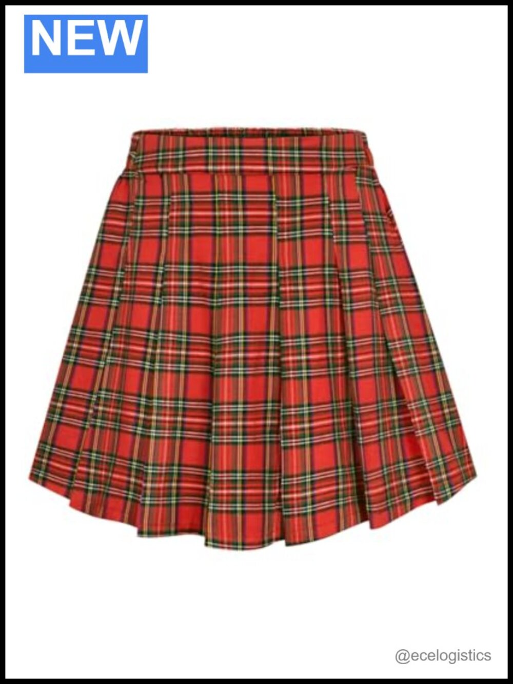 TIYOMI Plus Size Stretchy Mini Skirt with Hidden Zipper Pleated A-Line Skater